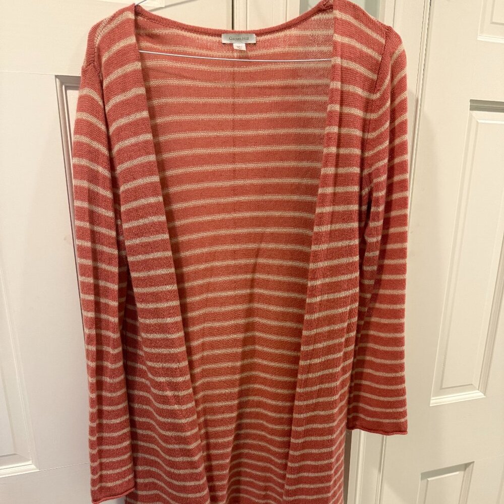 Long cashmere cardigan